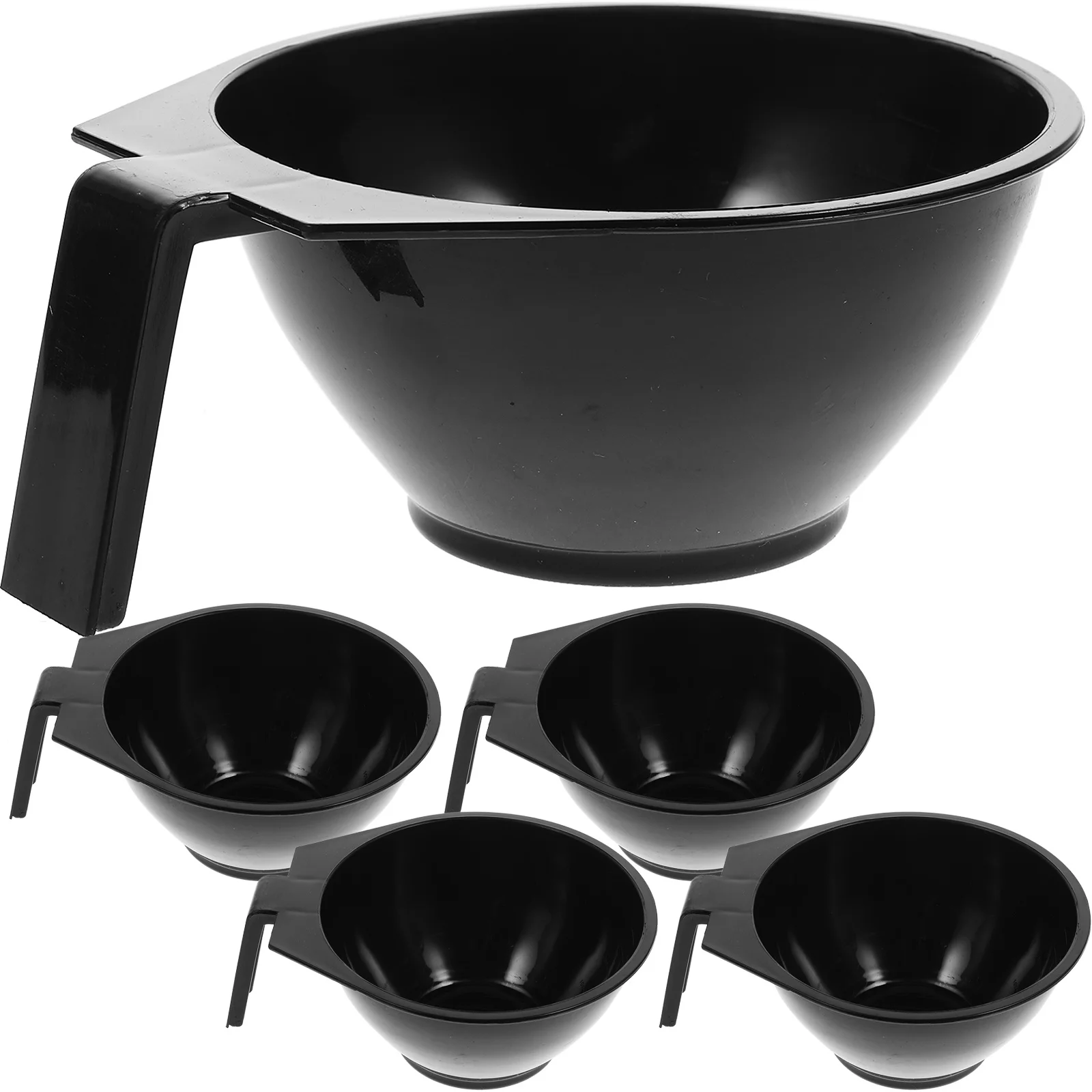 

5Pcs Hair Dye Bowl Professional Salon Hairdressing Tools Color Mixing Tint Bowls Lightweight Stackable for Hair Coloring DIY
