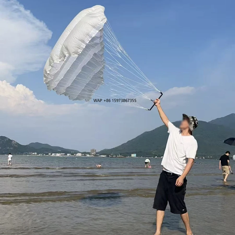 

In Stock ParaWing for Foil 4.5M Kitesurfing Kite for Beginners Surfing & Skateboard Teaching Kite Watersports Wind Foil Kite