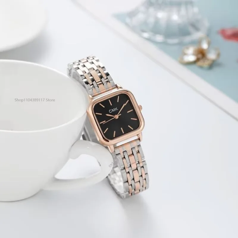 Watch Fashion Ladies Steel Chain Noble Quartz Watch Birthday Gift Business Wristwatch Watches for Women Relogio Feminino Relojes