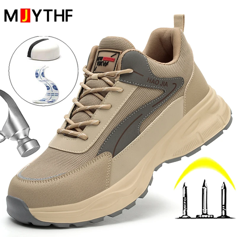 Lightweight Work Safety Shoes 10KV Insulated Shoes Men Breathable Work Sneakers Protection Shoes Quality Indestructible Shoes