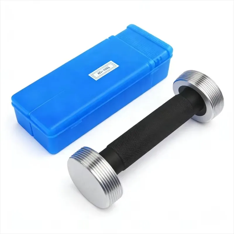 7H8H High Accuracy GCr15 Thread Plug Gauge Double-Headed Measuring Tool for Inner Outer Diameter Spot Hole Analysis