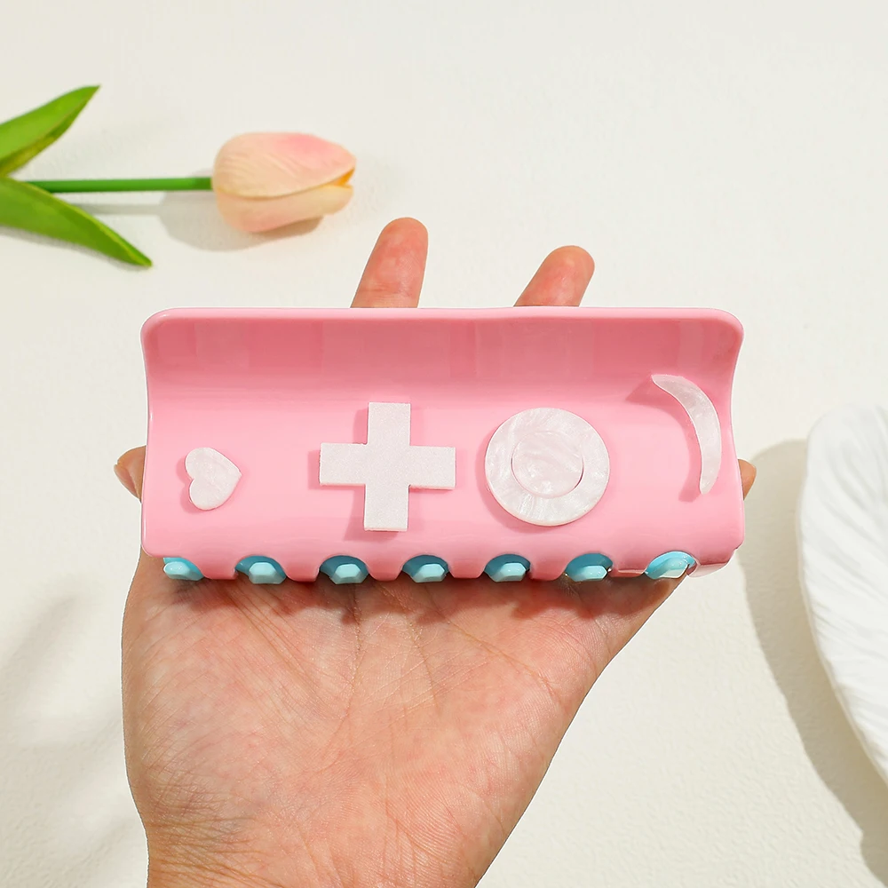 مشابك شعر على الوجهين تحت عنوان البوكيمون، إكسسوارات شعر لطيفة ولطيفة للعب الأدوار، زينة شعر عملية يومية #3