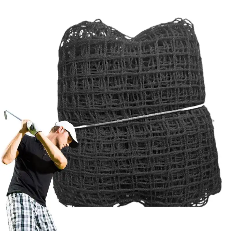 Golf Practice Net Sturdy Golf Practice Nets For Backyard Green/Black Smooth Driving Net Portable Softball Net For Backyard