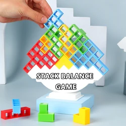 Fun Balance Stacking Tower Building Blocks Board Game for Kids Adults Friends Team Dorm Family Game Night and Partie