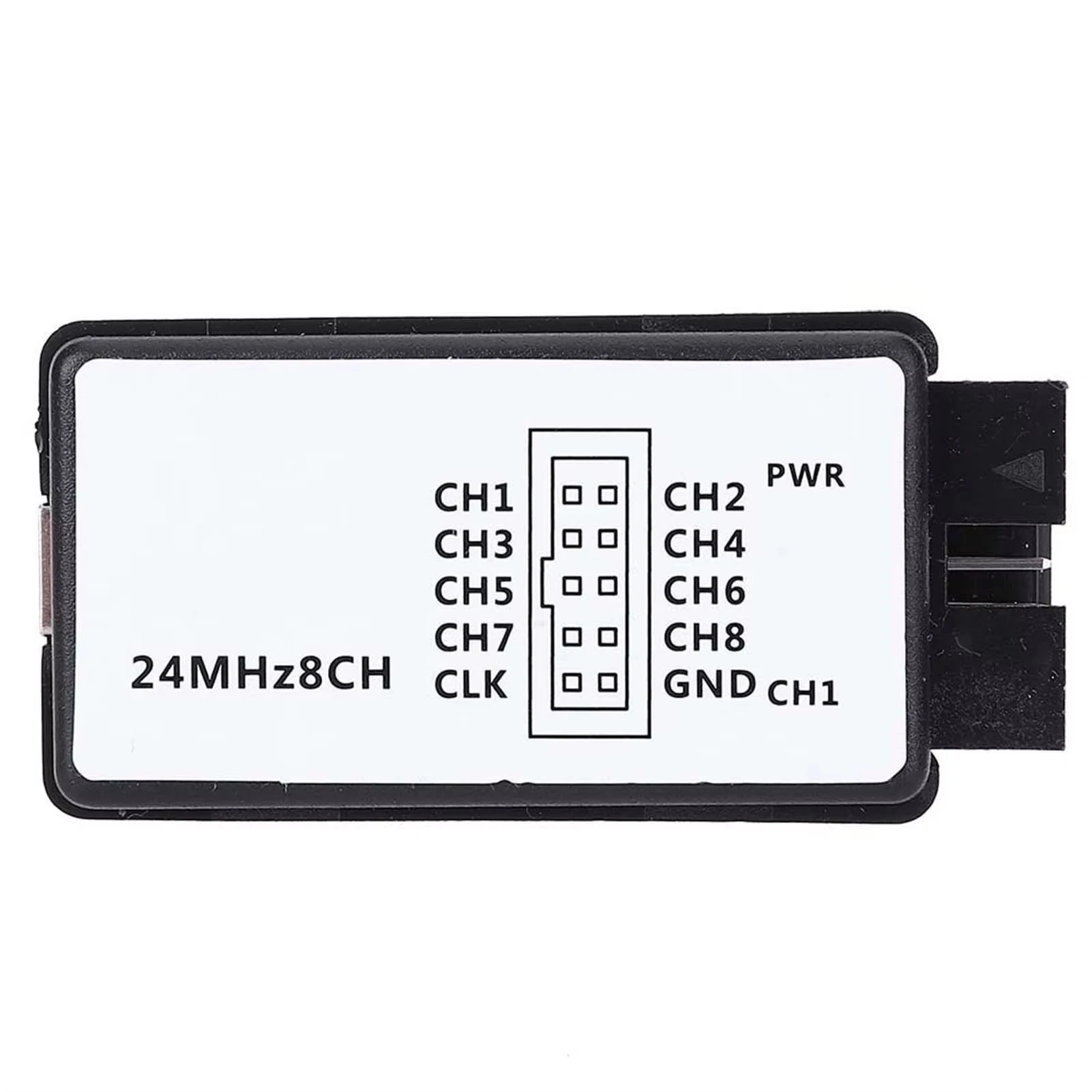Logic Analyzer Device USB Logic Analyzer Device Set Digital Size 8 Channel Input Memory 24MHz