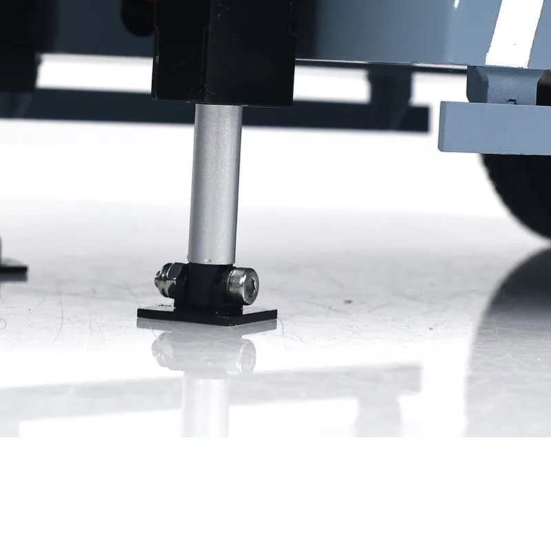 

1/14 Metal 2-axle Hydraulic Dump Trailer Electric Tarpaulin for Toy RC Tractor Truck Cars Vehicle Model