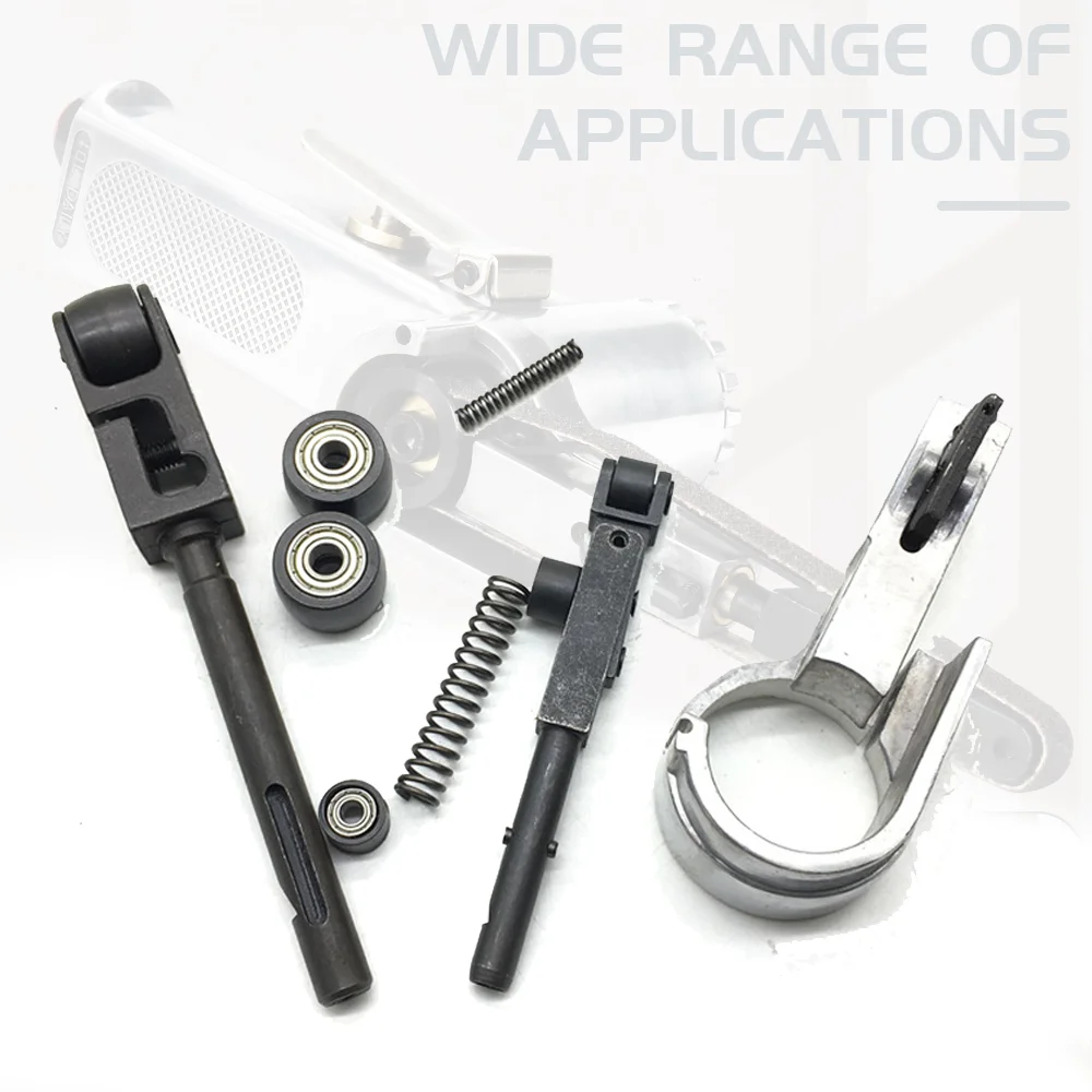 Pneumatic Sanding Belt Machine Accessories Front Guide Wheel Support Rod Part Kits for Pneumatic Belt Sander 10x330mm 20x520mm