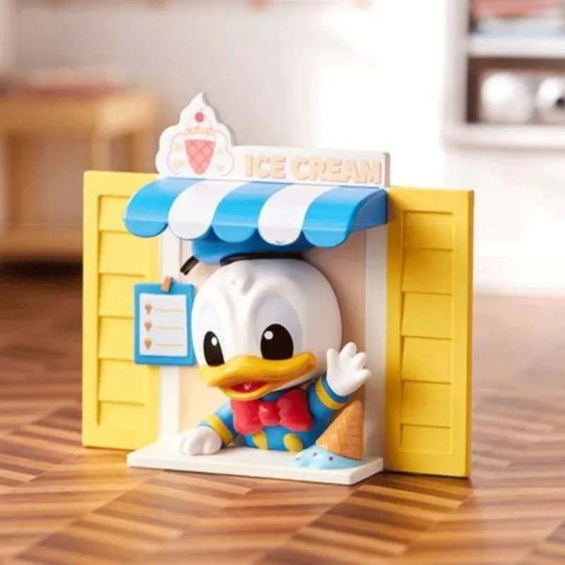 MINISO Disney Fairytale Window Series Blind Box Cartoon Magnetic Fridge Magnet Decoration Figure Mystery Surprise Box Toy Gifts