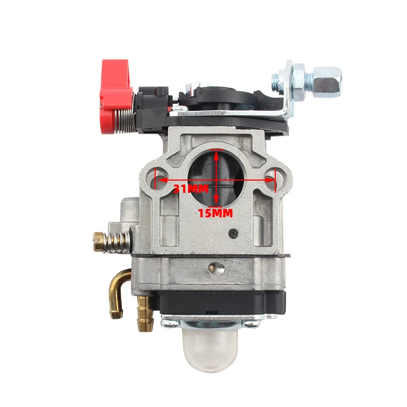 Fit For Kawasaki TH23 TH26 TH34 Grass 23CC 25CC 26CC Trimmer Blower Lawn Mower Engine Spare Part 15MM Carburetor Carb