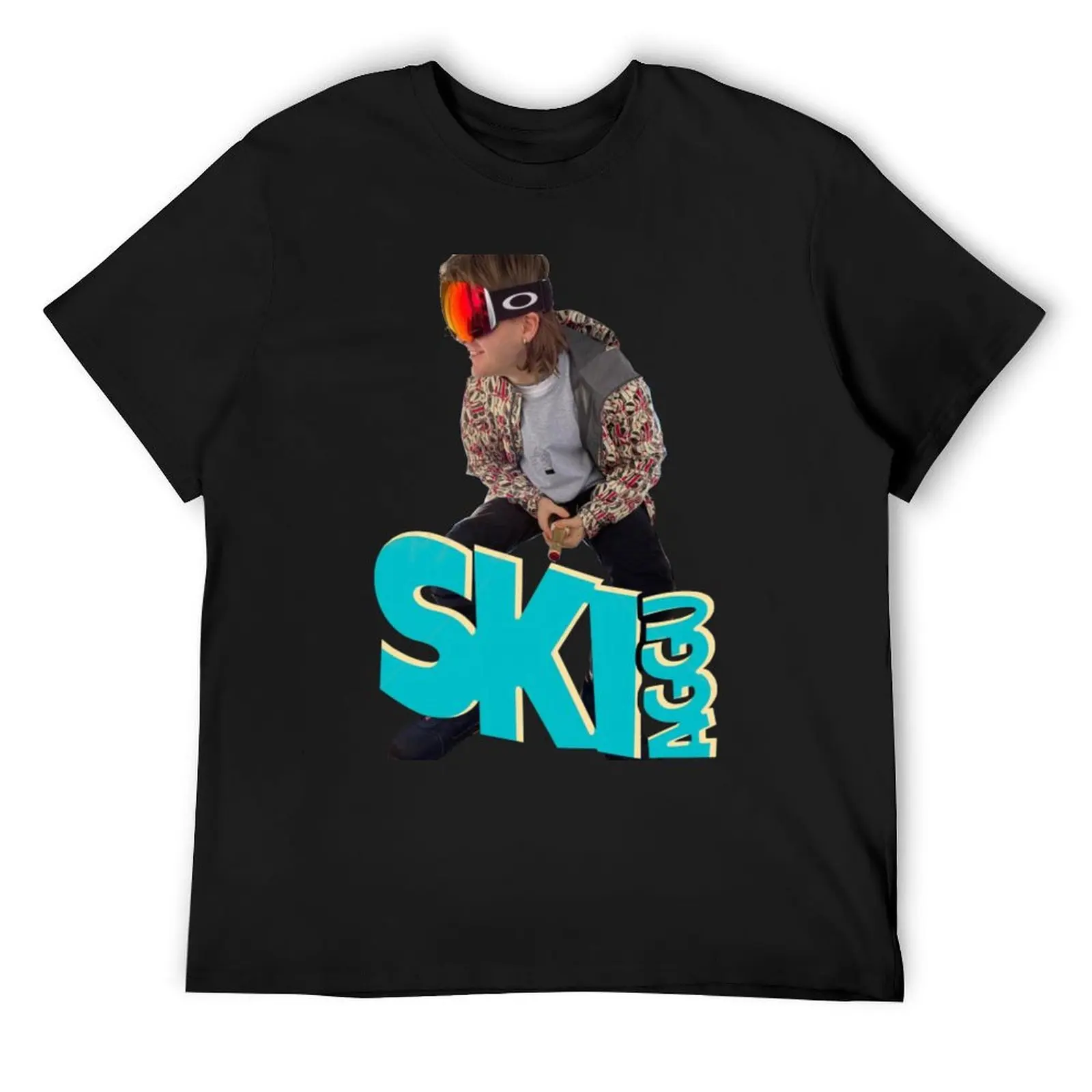 

Ski Aggu T-Shirt blanks boys whites oversizeds anime t shirts oversized t shirt men