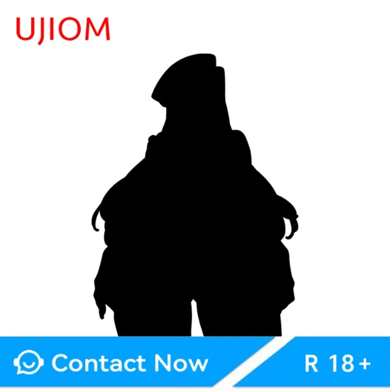 UJIOM Komi Shouko Standing Posture Wall Sticker Attractive Occlusion Scratch Adhesive Decal Amusing Game Room Decoration
