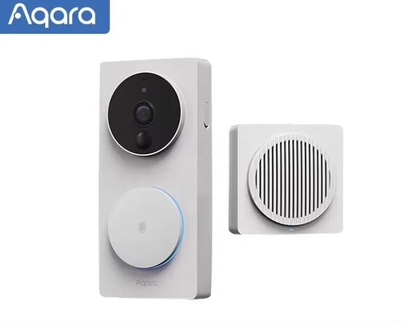 Aqara WiFi sonnette vidéo intelligente G4 sans fil 1080P HD caméra IR alarme sécurité maison intelli