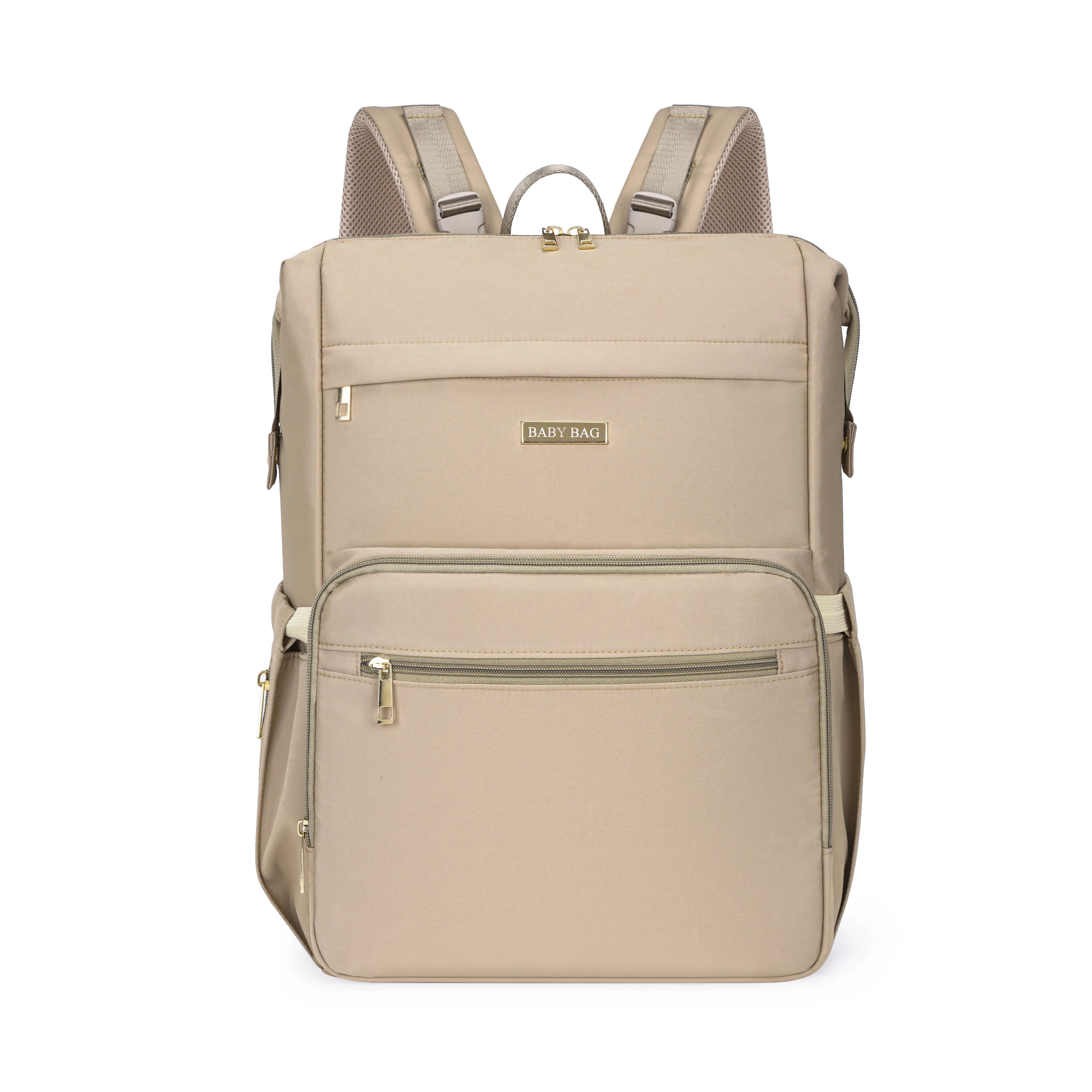 

Вместительная сумка для мамы на два плеча с разделением на сухую и влажную зоны и функцией термоизоляции для детских бутылочек - сумка-тоут, сумка для подгузников