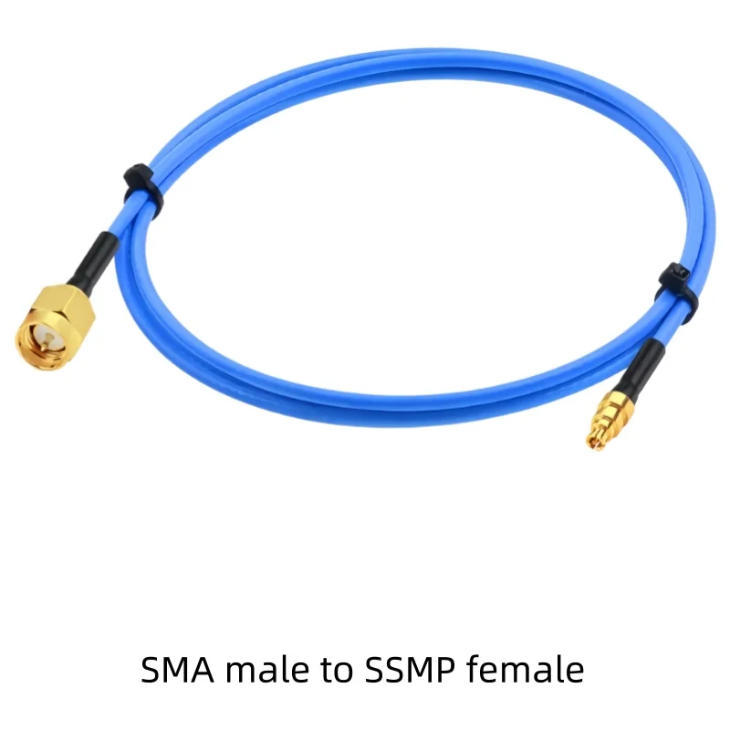SMA to SSMP male to female connector RG405 RF coaxial connection cable