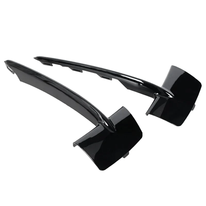 

Efficient 2PCS Front Bumper Lower Grille Trim Black For BMW F15 X5 2014-2018 51117325395 51117325396 Car Accessories