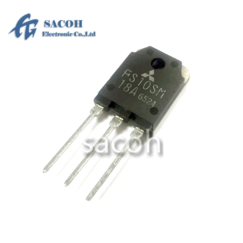 

Refurbished Original 10Pcs/Lot FS10SM-18A FS10SM-18 OR FS10SM-16A OR FS10SM-14A OR FS10SM-12 FS10SM-10 FS10SM-9 TO-3P 900V 18A