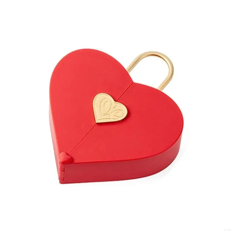 صندوق عرض على شكل قلب، صناديق إكسسوارات أنيقة لعرض المجوهرات