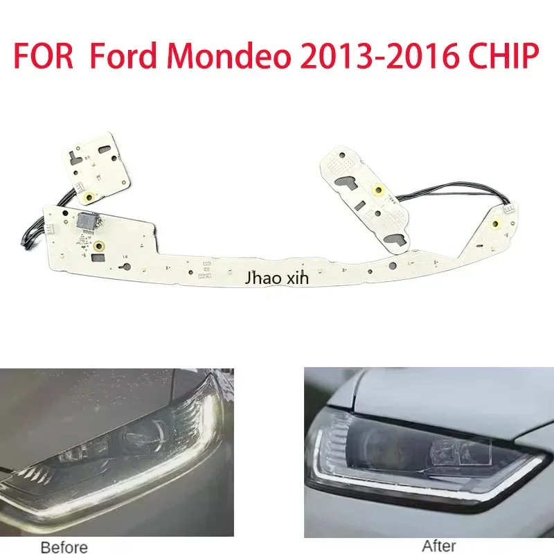 

White Light Car Headlights DRL Chip Ballast Circuit Board Light Source Board Chip for Ford Mondeo 2013-2016