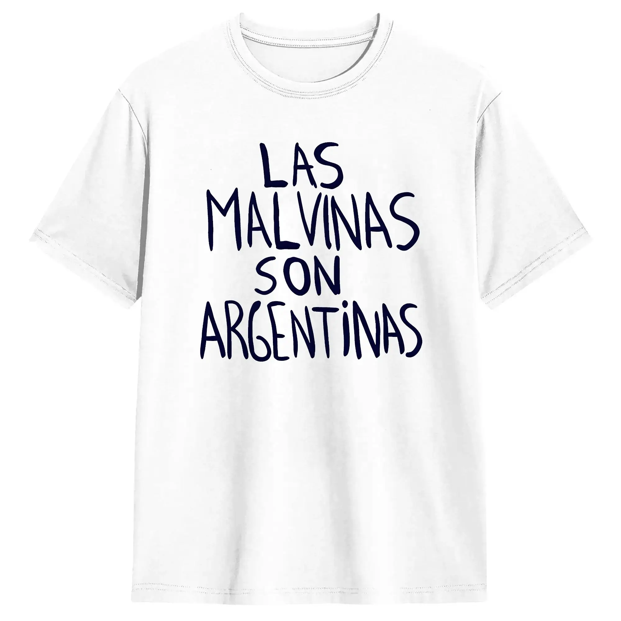 Argentina Pride  Las Malvinas Son Argentinas T Shirt for Men Cotton Hipster T-Shirts Round Neck  Tee Shirt Short Sleeve Clothing