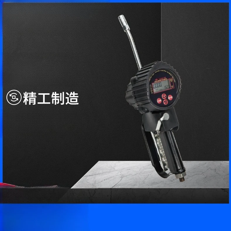 Quantitative grease filling gun flowmeter