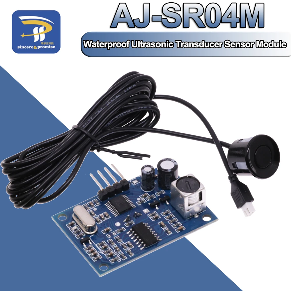 Waterproof Ultrasonic Module JSN-SR04T / AJ-SR04M Water Proof Integrated Distance Measuring Transducer Sensor for Arduino