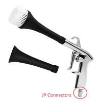 Pistola detalladora de coches de aleación de aluminio, herramienta de limpieza por soplado en seco de alta presión de 1/4 pulgadas, arandela de pulverización Interior sin carga, 1 ud.