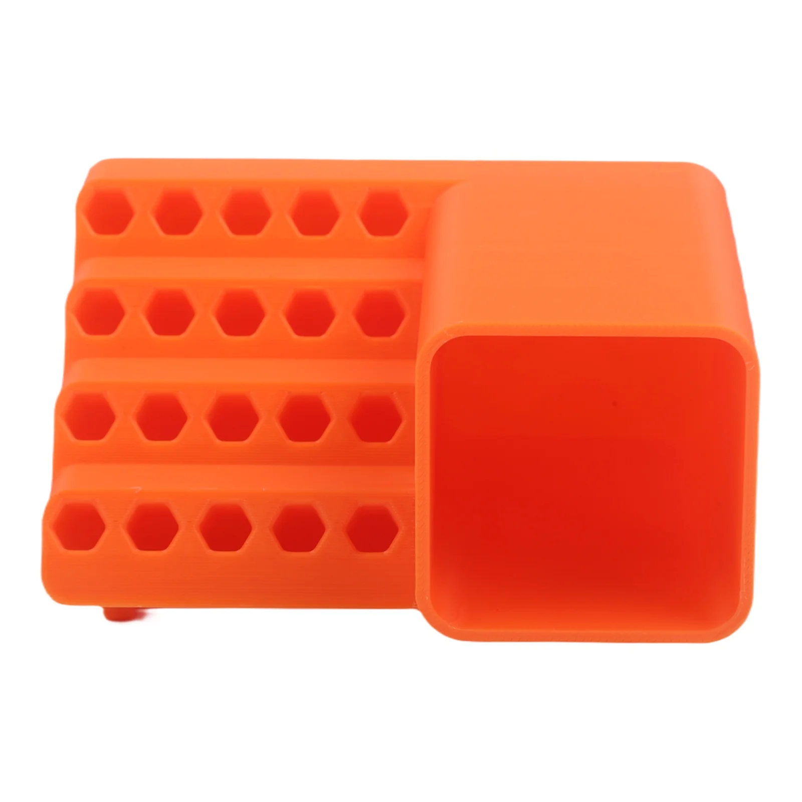 Efficient Workspaces 99*80*45mm 3.89*3.14*1.77in Portable Screwdriver Case Easy Carry Tool Storage Case Wear Resistant Material