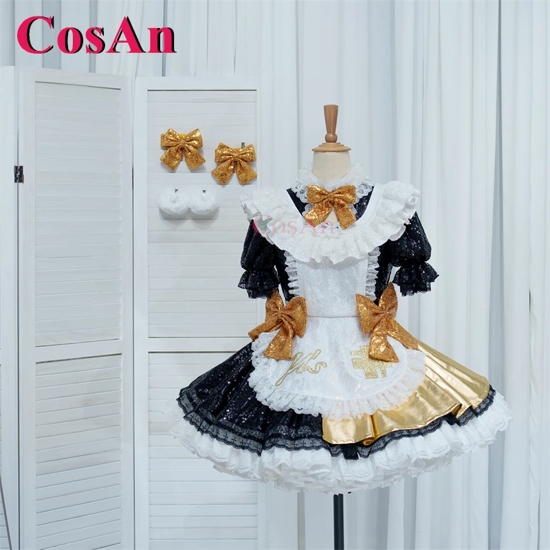 

CosAn аниме LoveLive Koizumi Hanayo костюмы для косплея вокальный концерт милое платье для выступлений Хэллоуин вечерние одежда для ролевых игр