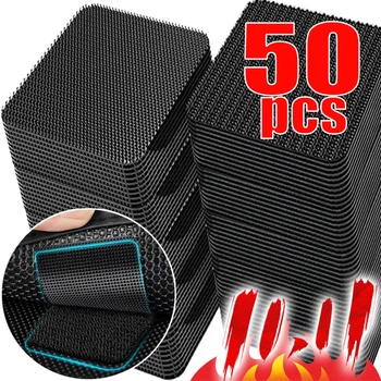 Adesivos de fixação dupla face para carro, tapete para painel, adesivo alto, remendo fixo, tapetes, fita antiderrapante