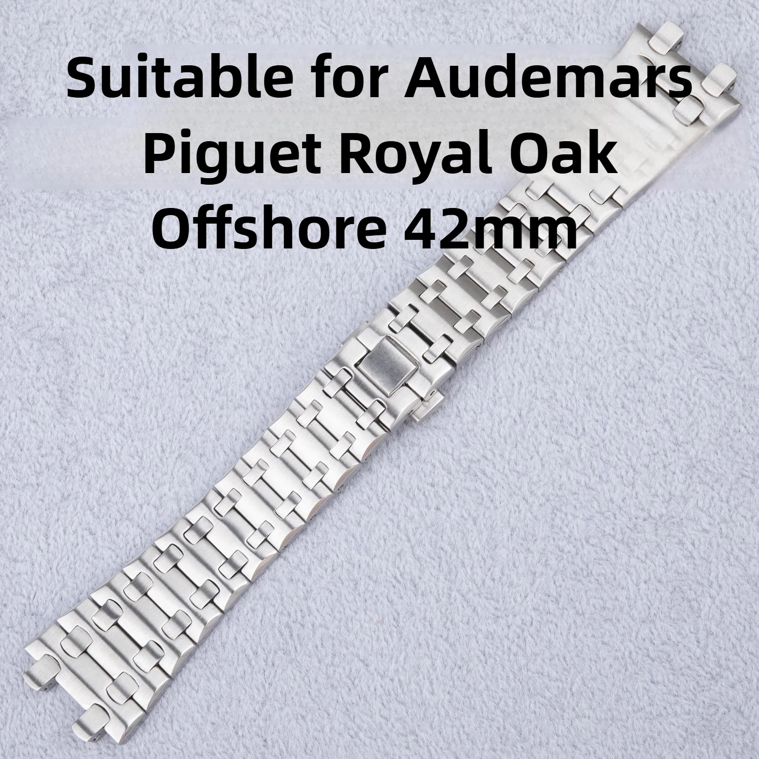 28 ミリメートルメンズ時計ストラップオーデマ ピゲ ロイヤル オーク オフショア リストバンド 15710 26470 316L ステンレス鋼ストラップに適しています