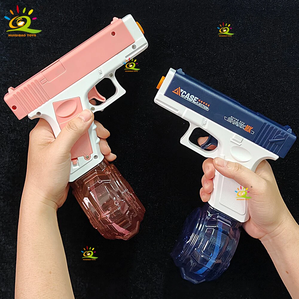 

HUIQIBAO Electric water sprayer, pistol-style automatic spray for summer outdoor beach swimming pool party toys