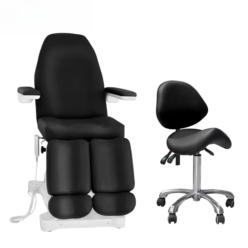 4 5 Motor Luxury Electronic Beauty Bed Massage Tattoo Treatment Bed Sofa Clinic Furniture Electric Foot Bed