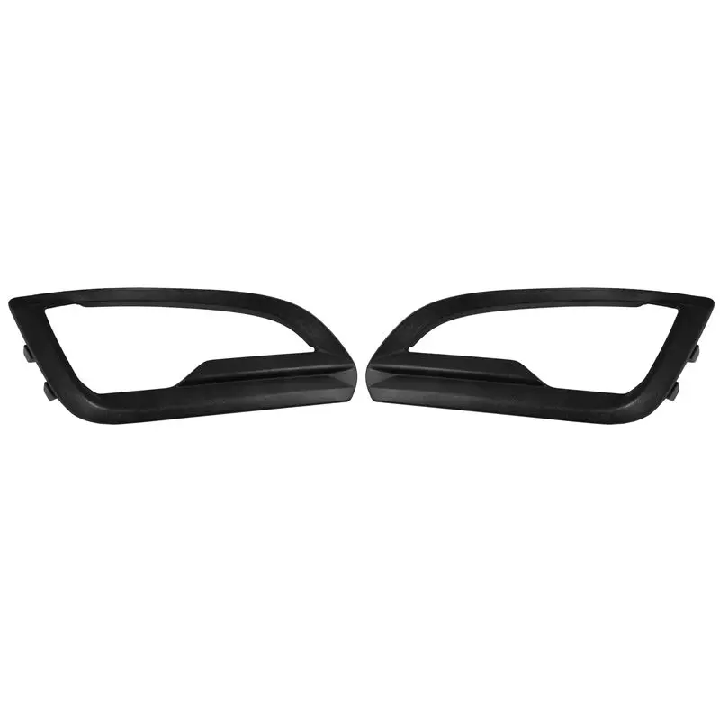 Front Left & Right Bumper Fog Light Cover Lamp Frame Bezel For Ford Ecosport 2018-2022 Headlight Trim Frame-N30R