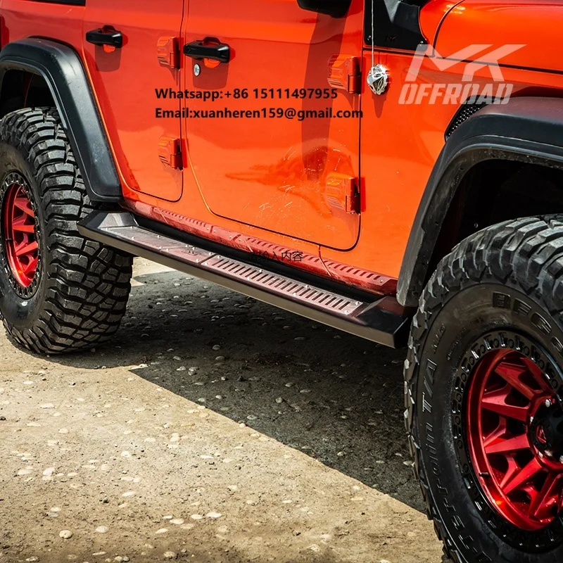 

Mk Meika New Magnesium-Aluminum Alloy Side Bar for JL Off-Road No-Installation Required Modification Part