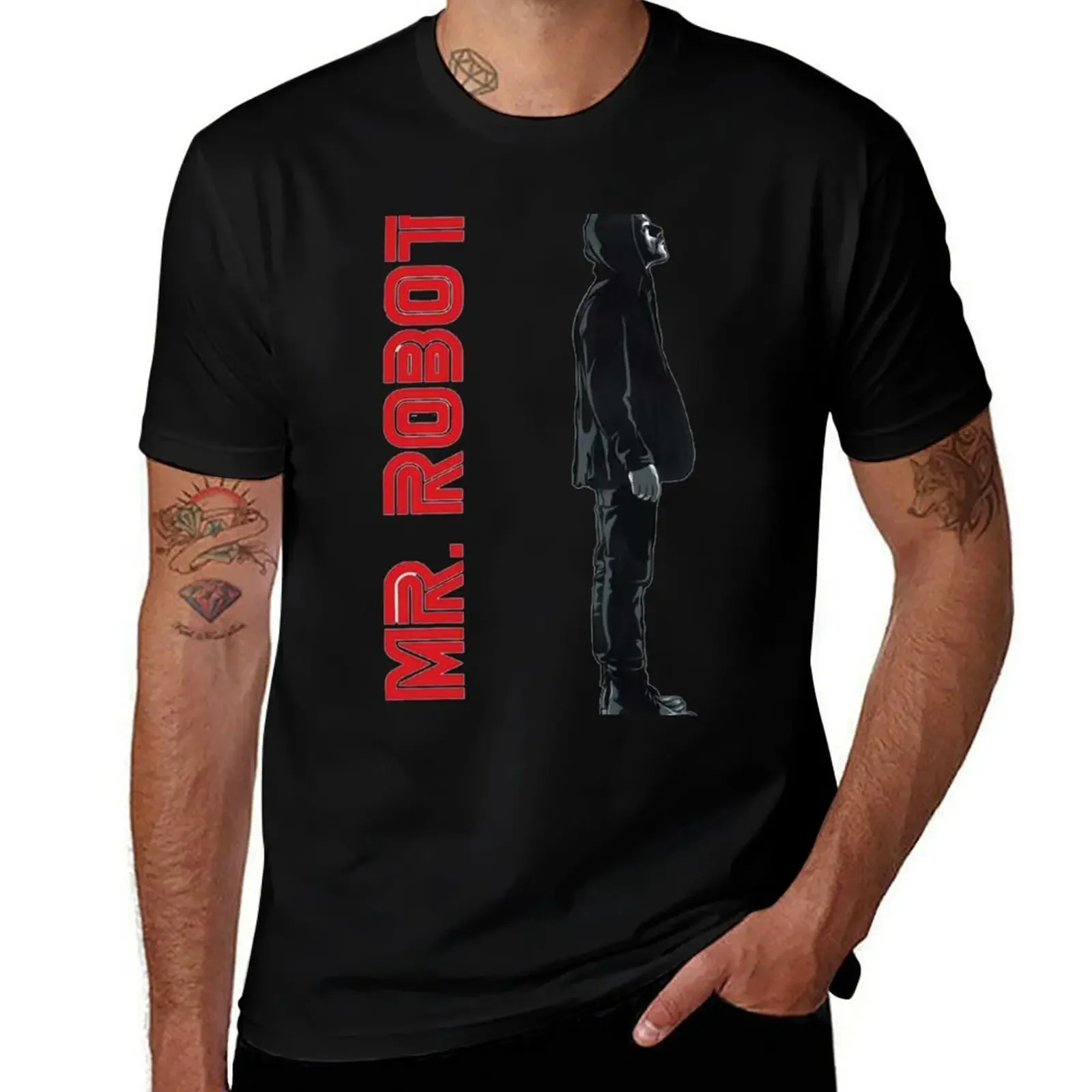 

Mr. Robot T-Shirt graphics anime figures Funny t-shirts vintage anime shirt anime shirts men