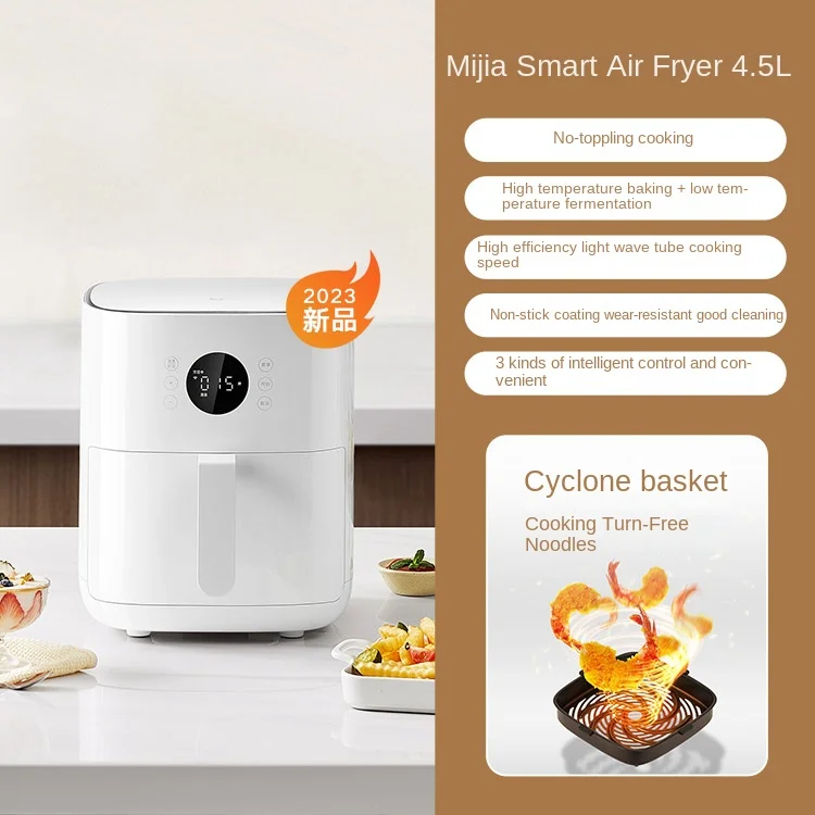 Electric Fryer Xiaomi Mijia Smart Air Fryer  Multifunctional Visual Large Capacity No-turning Oven freidora de aire envio gatis