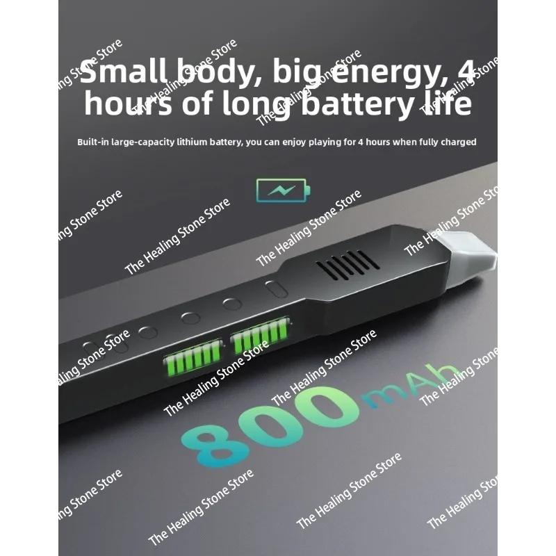 جديد DC02 بلوتوث صغير الساكسفون الناي الناي مسجل القرع الحرير ميدي الكهربائية ضربة الأنابيب #5