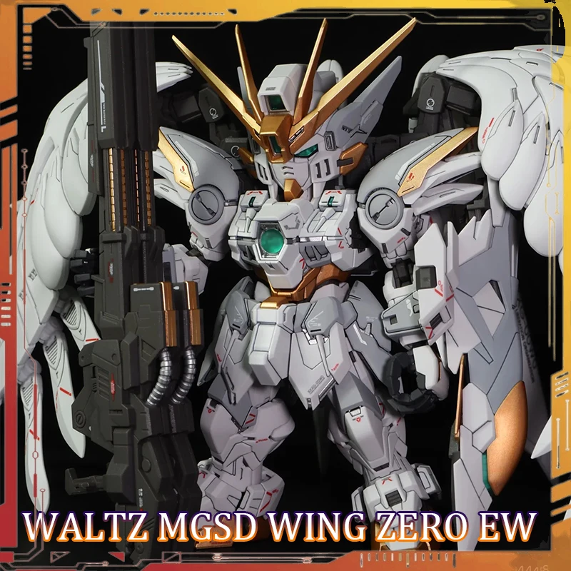 

Waltz Huaerzi Model Ko MGSD Wing Zero EW Snow White Action Figure Assembly Model Kit New Report Anime Figure Decor Birthday Gift