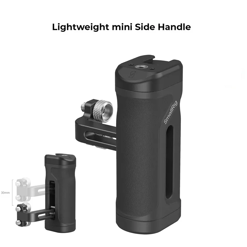 

Легкая мини-боковая ручка SmallRig, специально для камер, мобильной съемки, дорожной совместимости, всего 116 г. Можно нагрузку 5 кг 4755.