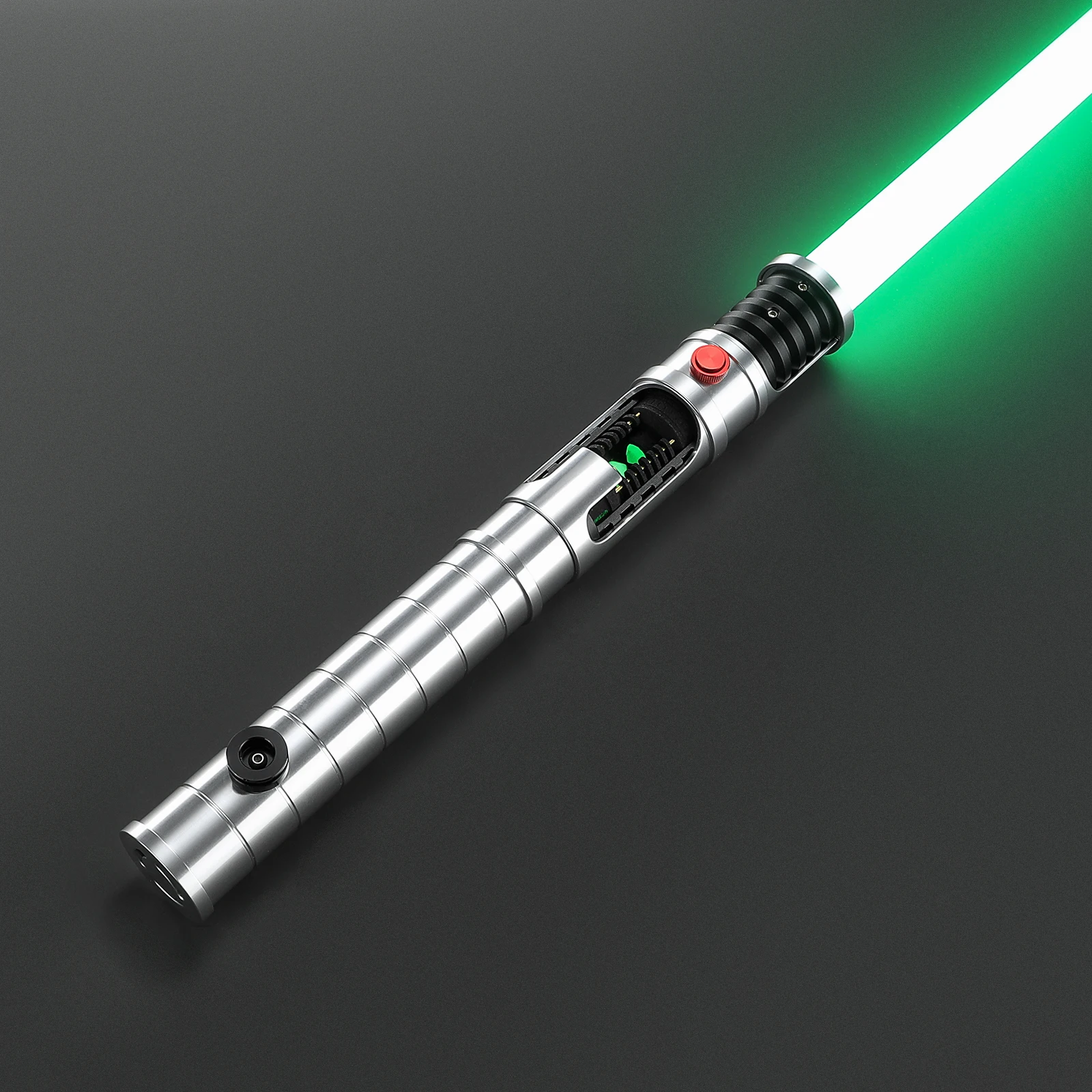 

LGT Saberstudio Crystal Lightsaber Metal Hilt Force Heavy Dueling Xeno3.0 Lightsaber Infinite Color Changing with 34 Sound Fonts