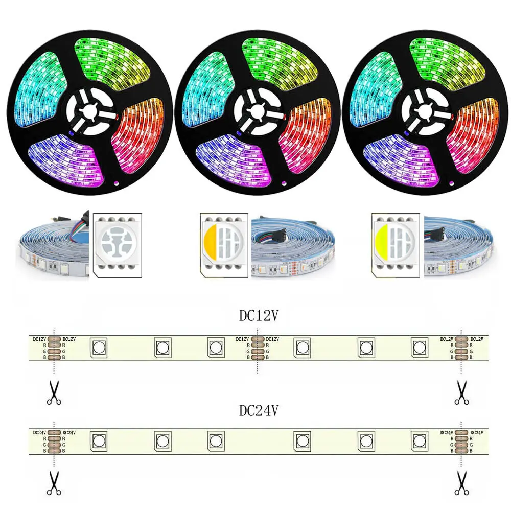 DC12V 24V 5050 Smd … - image