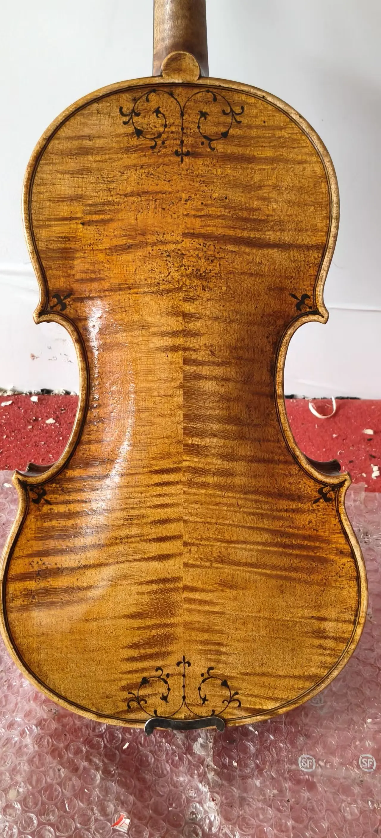 Strong tone！ professional Handmade Violin 4/4 Italian Antique varnish Maple Violin Musical Instruments with case