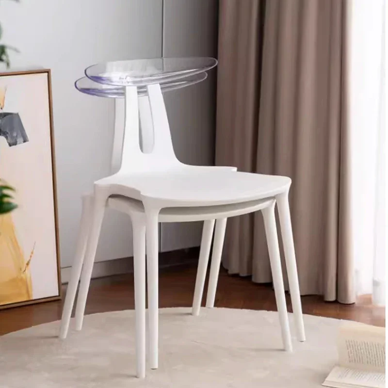 Kitchen Free Shipping Dining Chairs Training Polypropylene Home Design Dining Chairs Fashion Live Room Sillas Comedor Furniture image 2