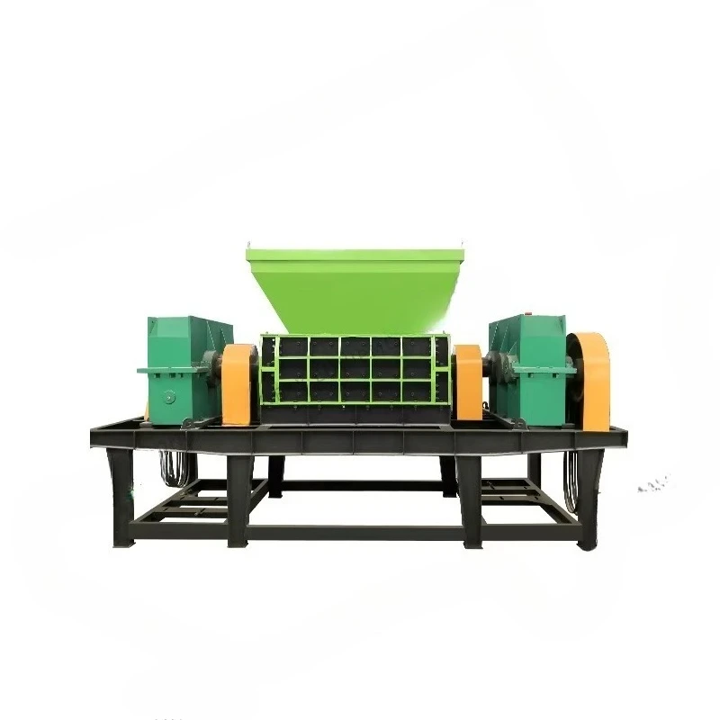 Manufacture for Small Business Tyre Recycled Machine Mini Old Tire Products Shredder  Waste Tires Recycling Production Line