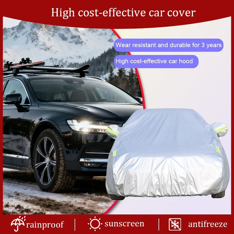

Suitable for Volvo V90 thick car cover outdoor sunshade curtain UV-proof snow-proof rain-proof automatic dust cover