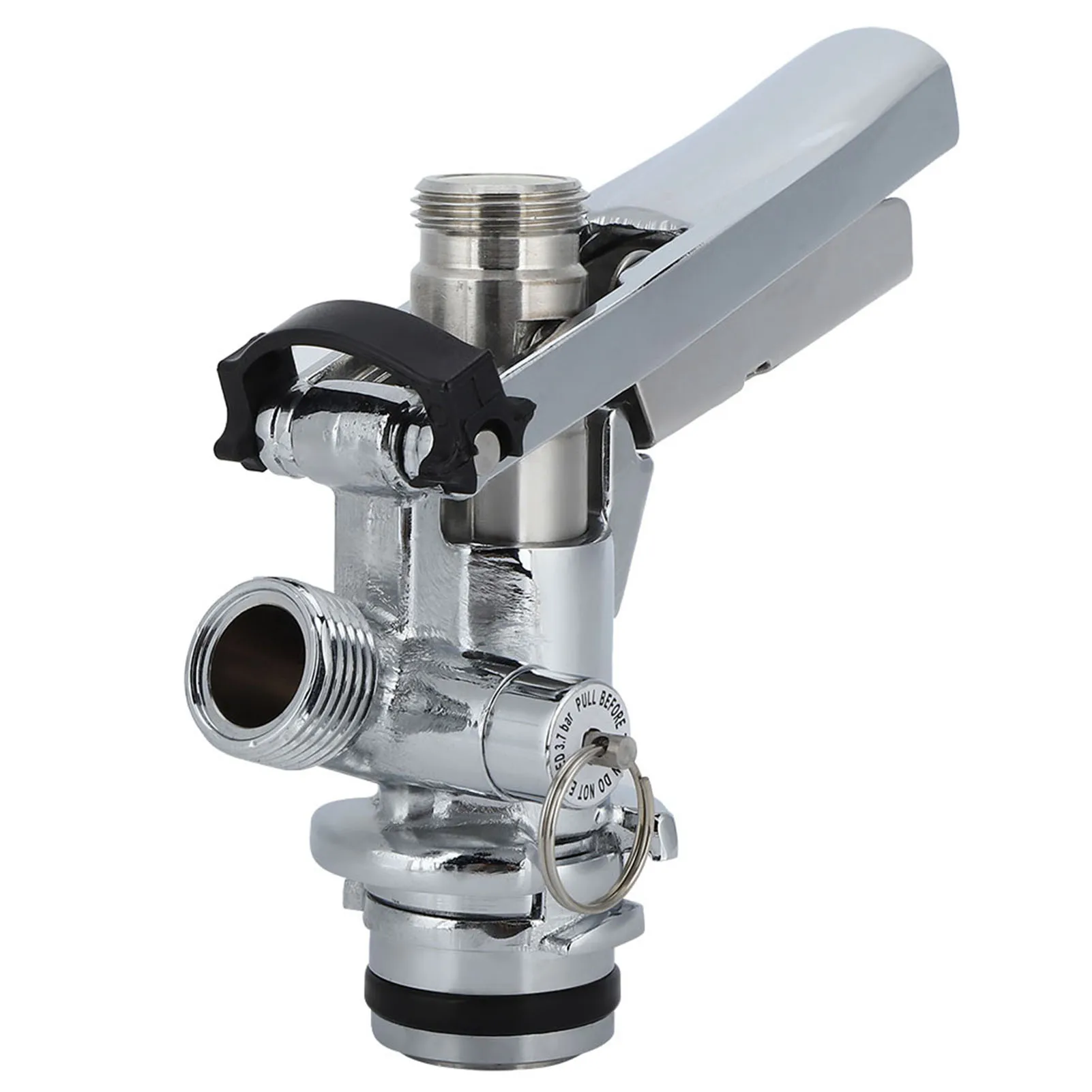 

(Clearance Deal) G5/8 U Type Beer Keg Soupler Beer Keg Dispenser Accessories Stainless Steel Keg Coupler Draft Beer Coupler