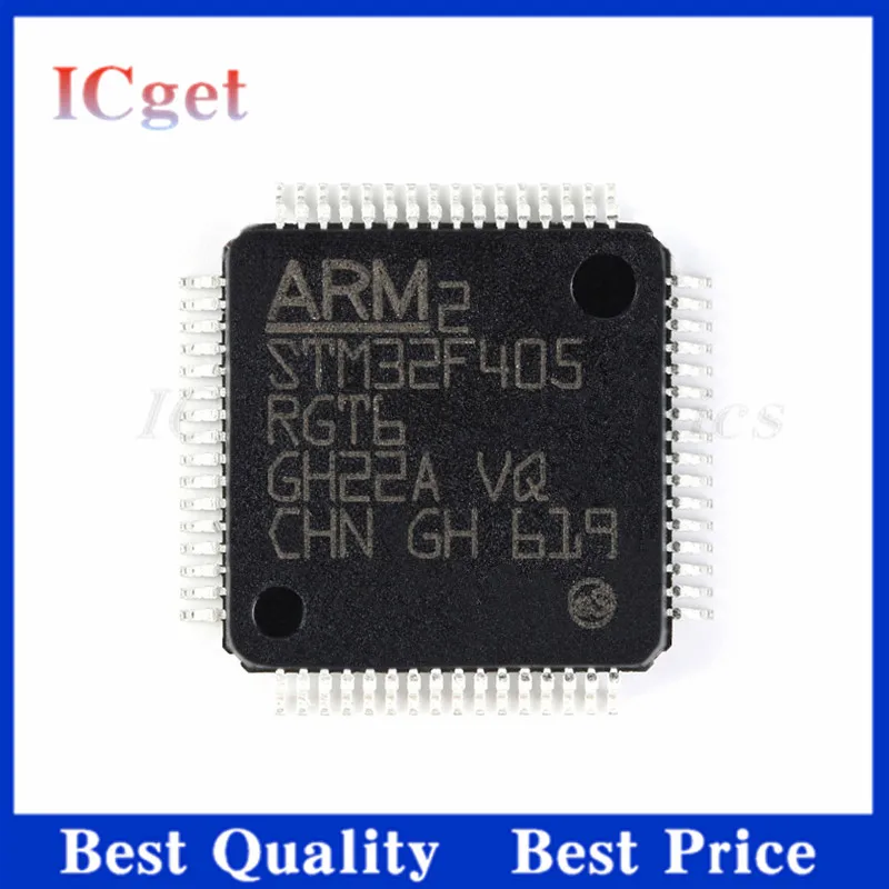 (1piece)100% New STM32F405RGT6 STM32F405 32F405RGT6 GD32F405 RGT6 QFP-64 Chipset