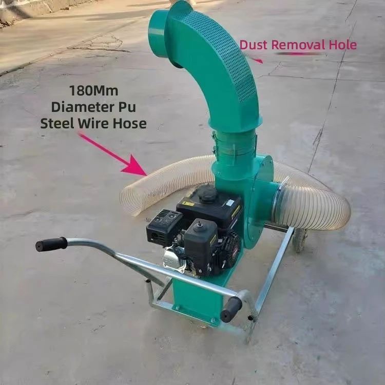 Multi Functional Hand Push Leaf Blower Street Lawn Dust Cleaner Leaf Blower and Leaf Crusher All-in-one Machine
