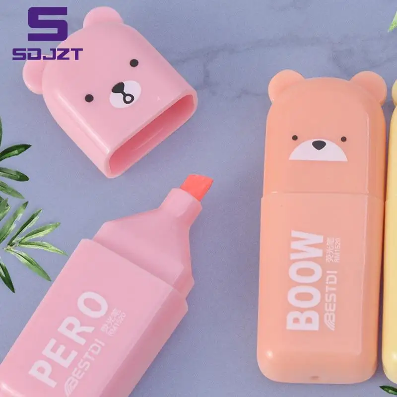 6 шт./набор, флуоресцентные маркеры для макарон