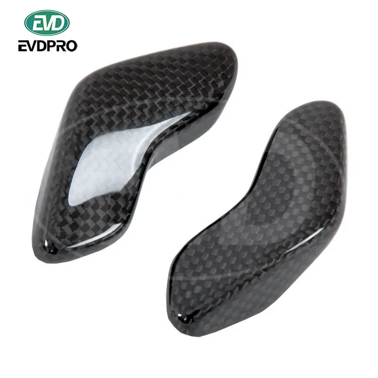 

For Ferrari 458 Italia and Spider 2011-2016 Dry Carbon Fiber Seat Handle Cover (plain Weave)